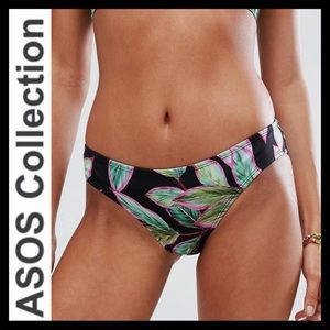 NWOT ASOS Tropical Hipster Bikini Bottoms